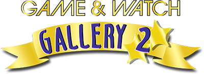 Game & Watch Gallery 2 - Clear Logo Image