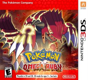Pokémon Omega Ruby - Box - Front - Reconstructed