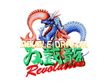 Double Dragon Revolution - Clear Logo Image