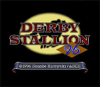 Derby Stallion 96 - Screenshot - Game Title Image