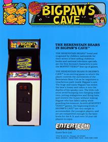 The Berenstain Bears in Big Paw's Cave - Advertisement Flyer - Front Image