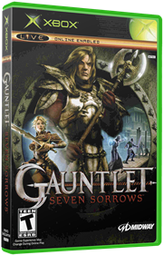 Gauntlet: Seven Sorrows - Box - 3D Image
