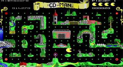 CD-Man - Screenshot - Gameplay Image