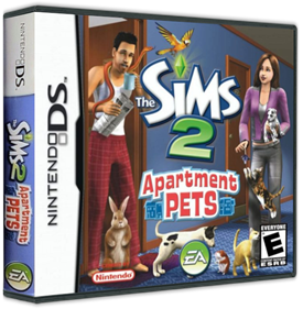 The Sims 2: Apartment Pets - Box - 3D Image