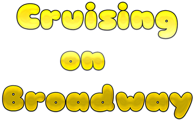 Cruising on Broadway - Clear Logo Image
