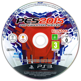 PES 2015: Pro Evolution Soccer - Disc Image