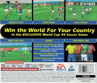 World Cup 98 - Box - Back Image