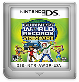 Guinness World Records: The Videogame - Fanart - Cart - Front Image