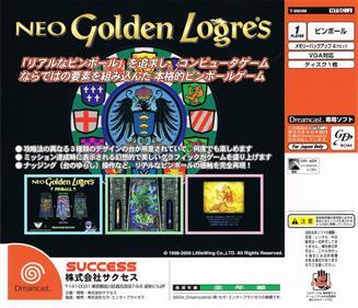 Neo Golden Logres - Box - Back Image