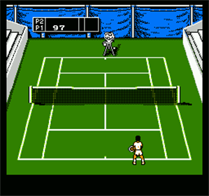 Jimmy Connors Tennis - Screenshot - Gameplay Image