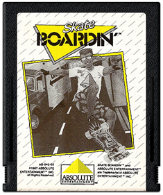 Skate Boardin' - Fanart - Cart - Front Image