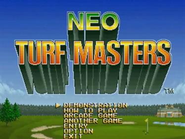 Neo Turf Masters - Screenshot - Game Title Image