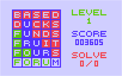 Wrdl-F - Screenshot - Gameplay Image