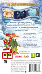 Geronimo Stilton in the Kingdom of Fantasy: The Videogame - Box - Back Image