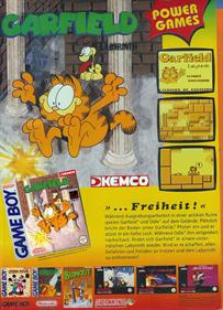Garfield Labyrinth - Advertisement Flyer - Front Image