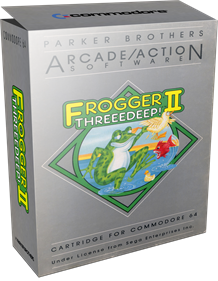 Frogger II: ThreeeDeep! - Box - 3D Image
