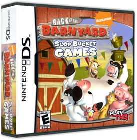 Back at the Barnyard: Slop Bucket Games - Box - 3D Image