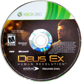 Deus Ex: Human Revolution - Disc Image
