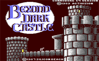 Beyond Dark Castle - Screenshot - Game Title Image