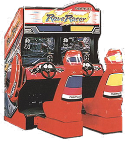 Rave Racer - Arcade - Cabinet Image