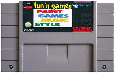 Fun 'n Games - Fanart - Cart - Front Image