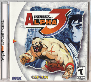 Street Fighter Alpha 3 - Box - Front - Reconstructed