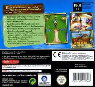 Horsez - Box - Back Image