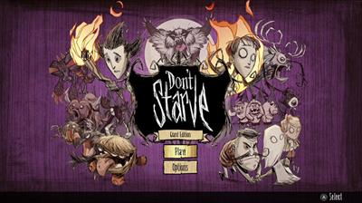 Don't Starve: Giant Edition - Screenshot - Game Select Image