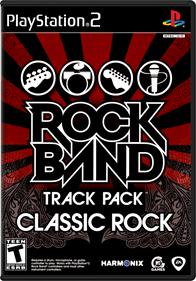 Rock Band: Track Pack: Classic Rock - Box - Front - Reconstructed Image