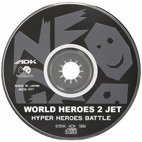 World Heroes 2 Jet - Disc Image