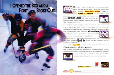 Super Slap Shot - Advertisement Flyer - Front Image
