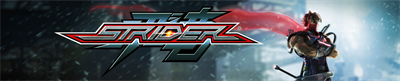 Strider - Arcade - Marquee Image