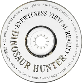 Eyewitness Virtual Reality: Dinosaur Hunter - Disc Image