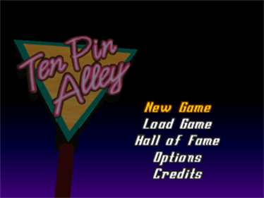 Ten Pin Alley - Screenshot - Game Title Image