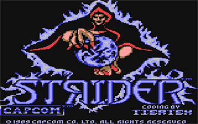 Strider - Screenshot - Game Title Image