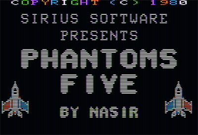Phantoms Five - Screenshot - Game Title Image