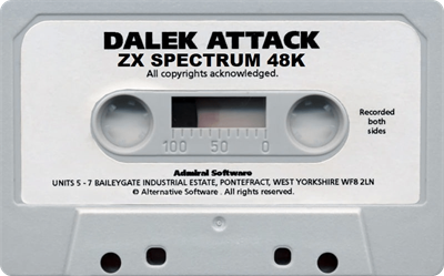 Dalek Attack - Cart - Front Image