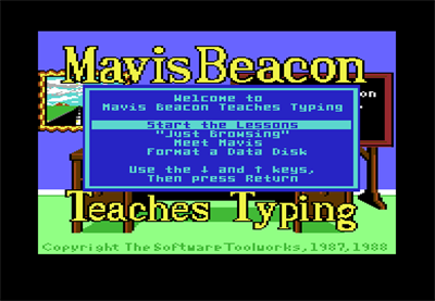 Mavis Beacon Teaches Typing! - Screenshot - Game Select Image