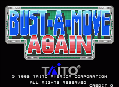 Bust-A-Move Again - Screenshot - Game Title Image