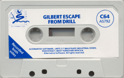 Gilbert: Escape from Drill - Cart - Front