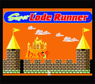 Super Lode Runner - Screenshot - Game Title Image