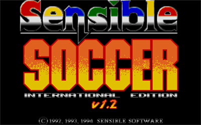International Sensible Soccer - Screenshot - Game Title Image
