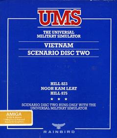 UMS: The Universal Military Simulator: Vietnam: Scenario Disk Two - Box - Front Image