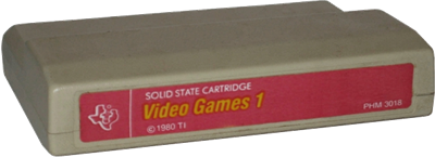 Video Games 1 - Cart - 3D Image