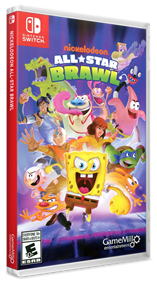 Nickelodeon All-Star Brawl - Box - 3D Image