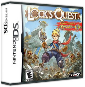 Lock's Quest - Box - 3D Image
