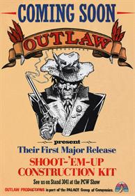 Outlaw (Palace Software) - Advertisement Flyer - Front Image