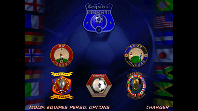 Sensible Soccer: European Club Edition - Screenshot - Game Select Image