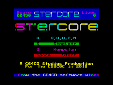 Stercore - Screenshot - Game Title Image