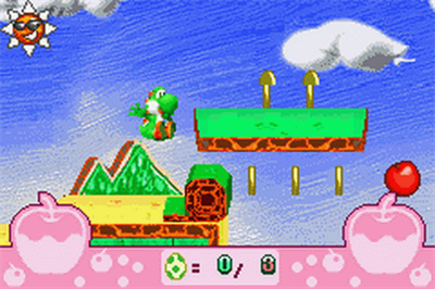 Yoshi Topsy-Turvy - Screenshot - Gameplay Image